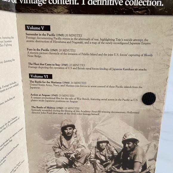 WW2 DVD Set NIP - National Archives War In The Pacific - World War II History - Picture 8 of 14